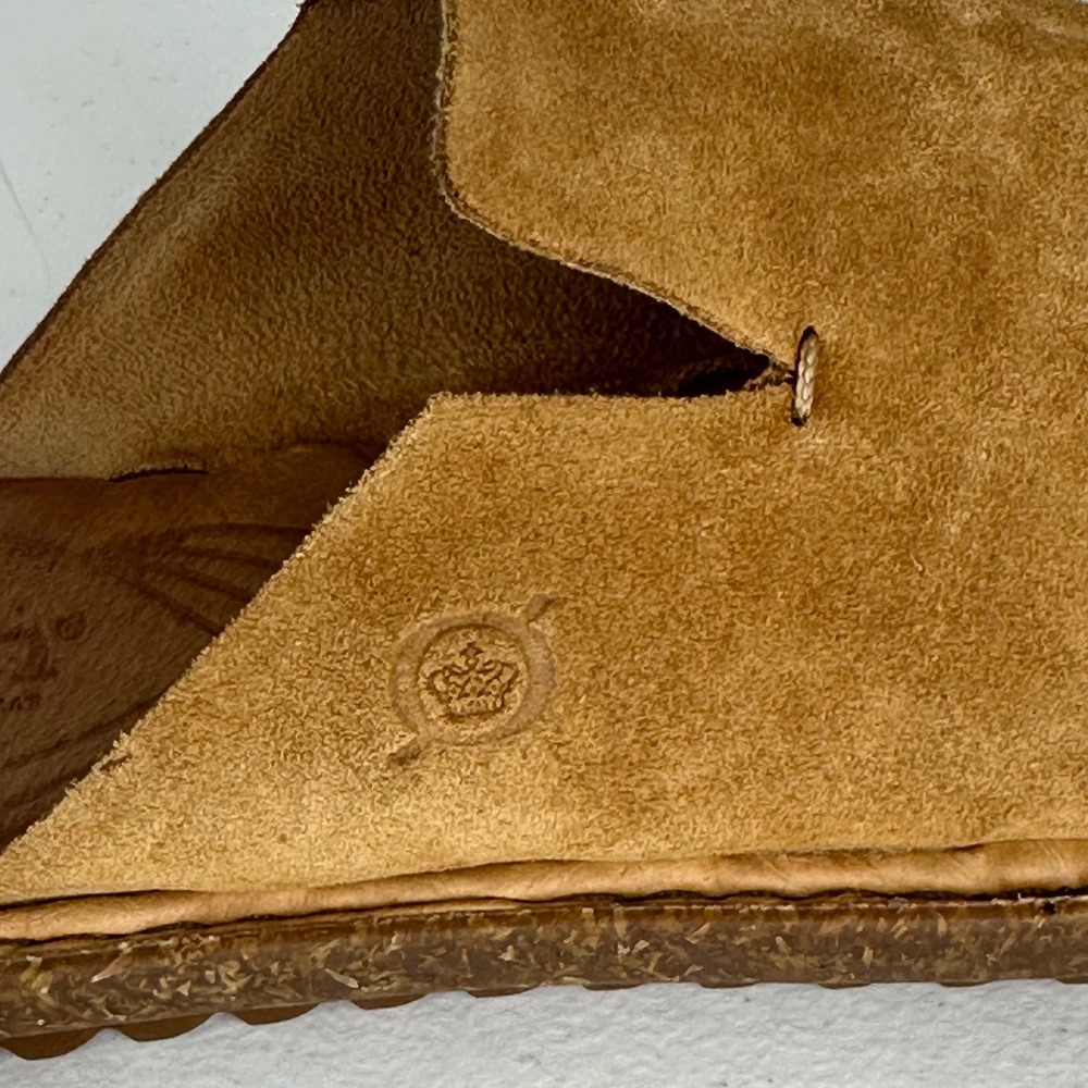 Born Women's Suede Leather Slide Sandals Size 8M Tan Brown BR0022037 NWOBox - Picture 8 of 15